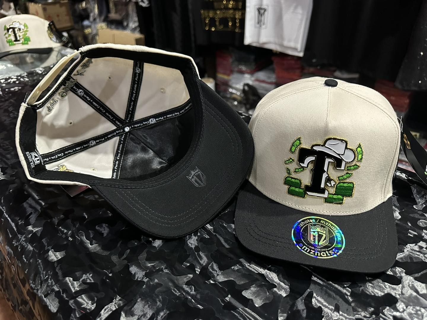 Gorra MZ HATS T Sombrero White