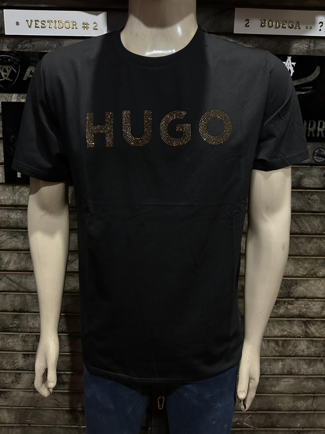 Camisa HUGO Endiamantada