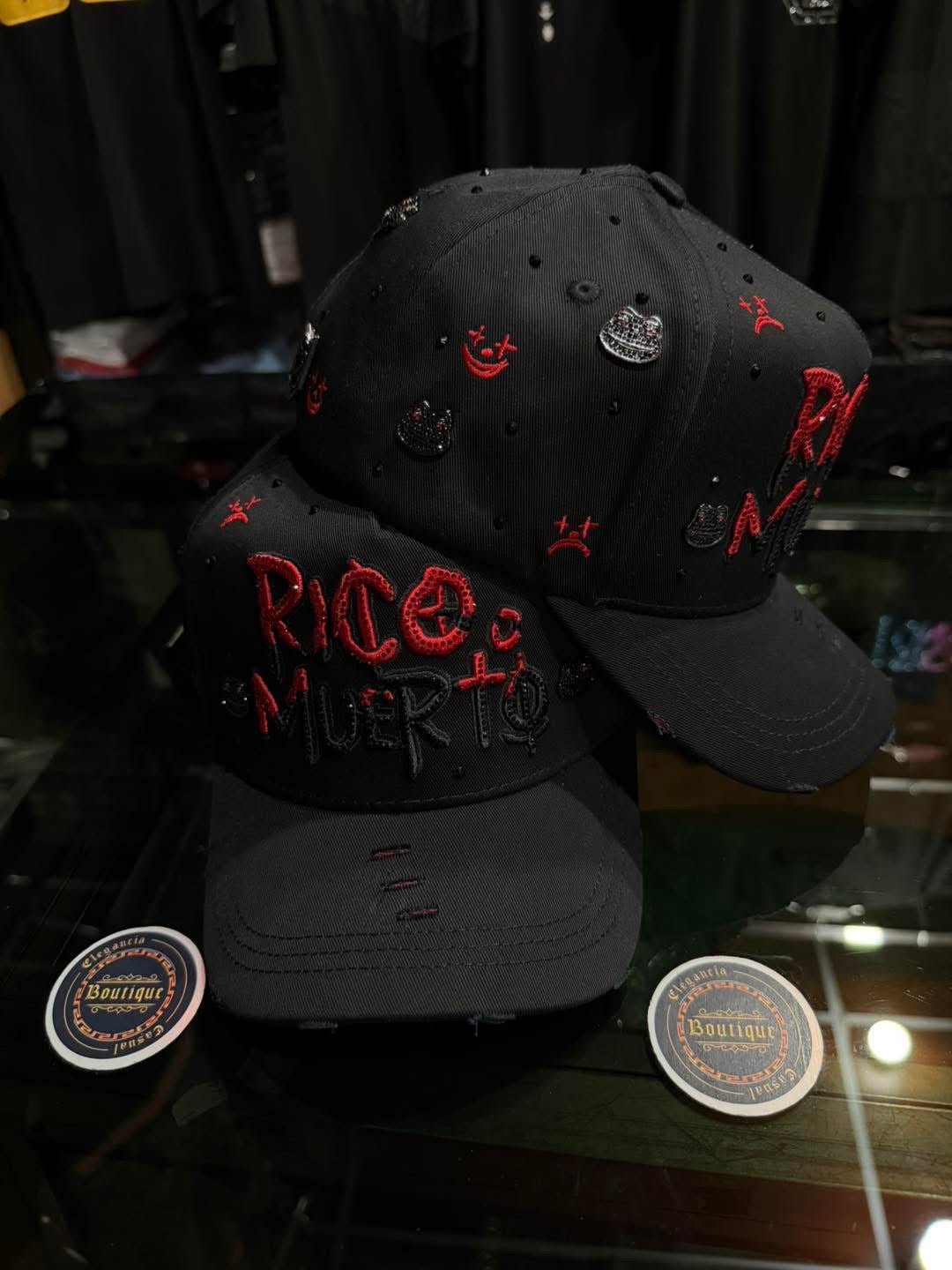 Gorra MZ Hats Rico o muerto