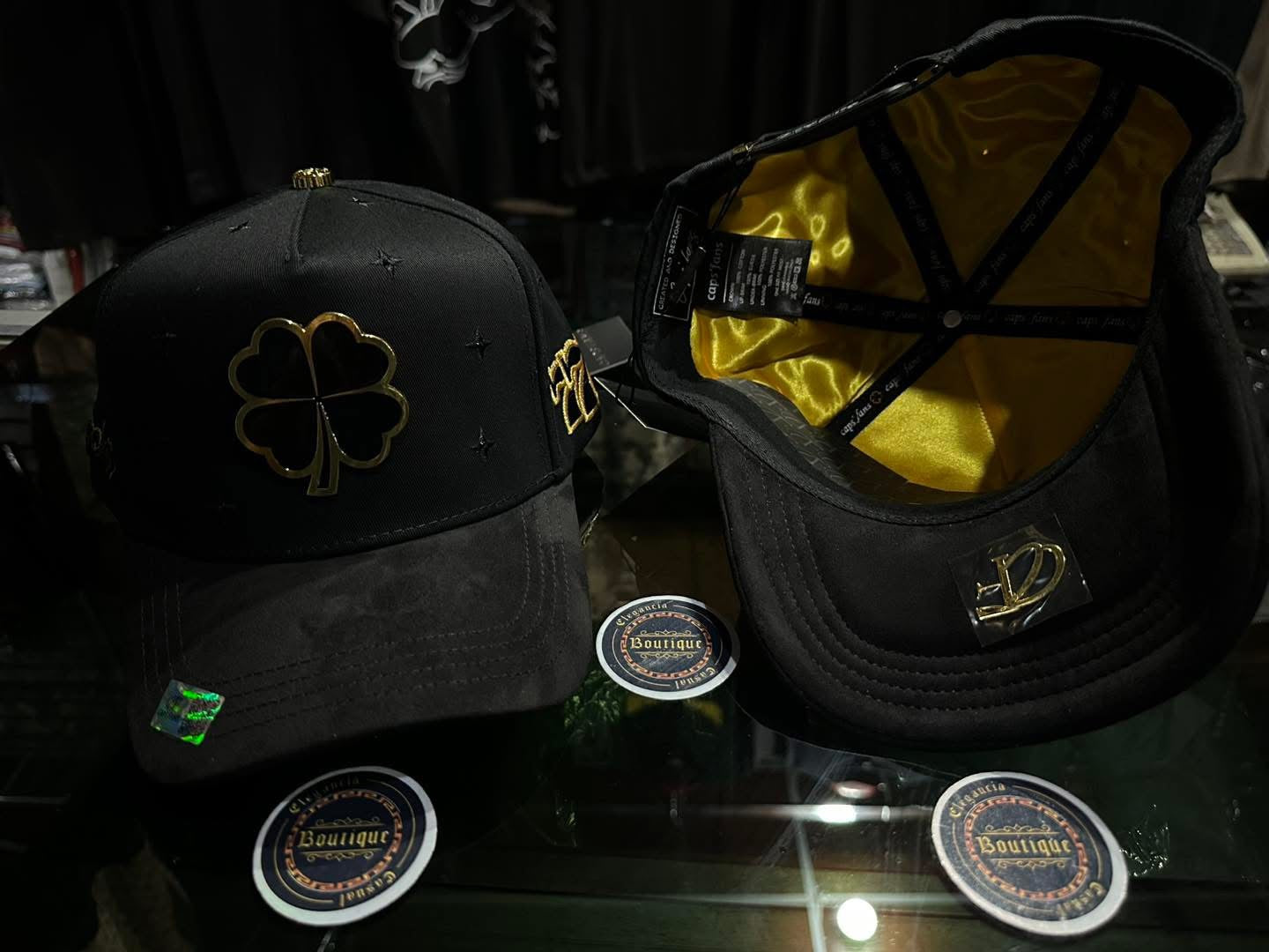 Gorra Caps Fans Lucky Gold