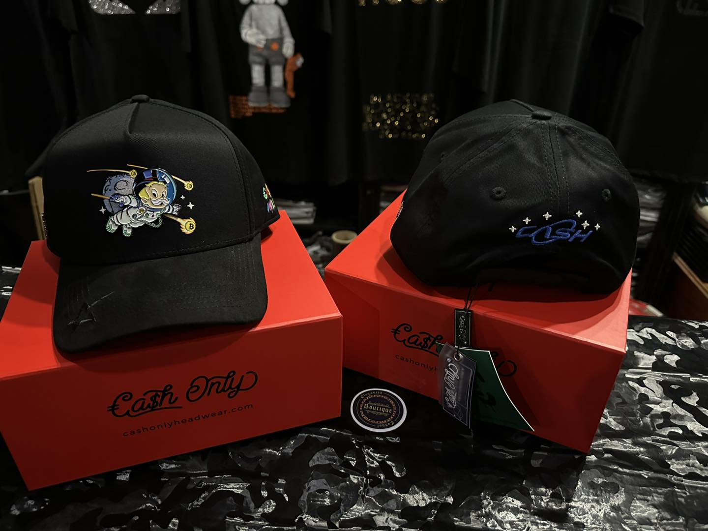 Gorra Cash Only Cash In Space