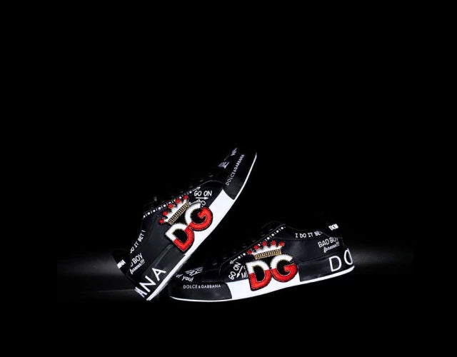 Dolce Gabbana Black Red Portofino