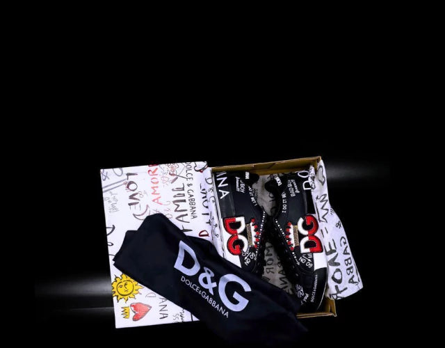 Dolce Gabbana Black Red Portofino