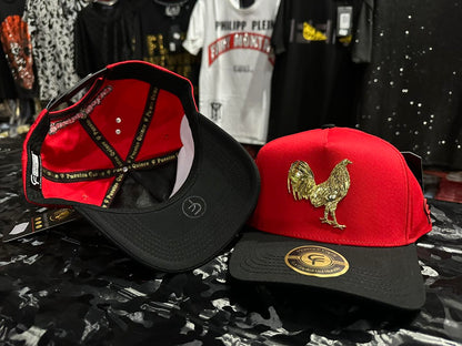 Gorra Florence Caps Gallo Rojo