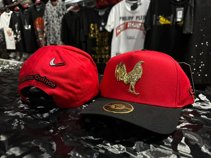 Gorra Florence Caps Gallo Rojo