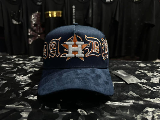 GORRA DANDY HATS ASTROS BLUE ORANGE