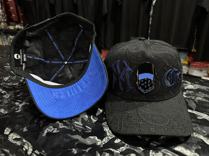 Barbas hats NY CRIME Blue
