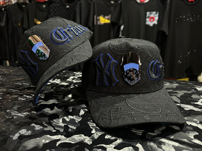 Barbas hats NY CRIME Blue