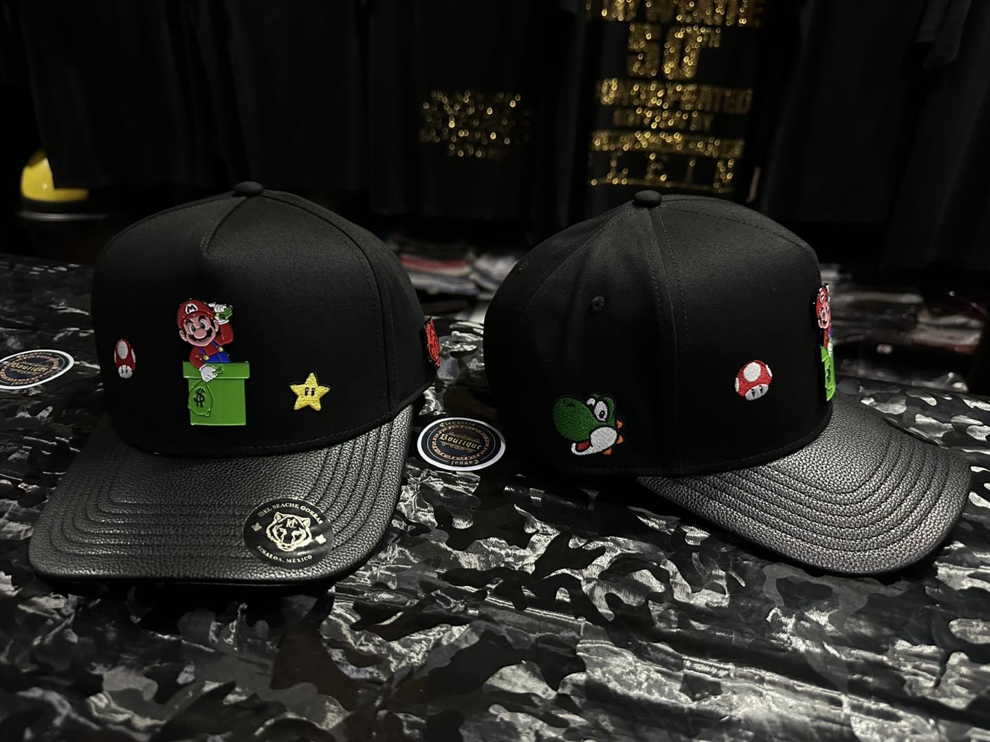 El Seache Gorras Mario Bros
