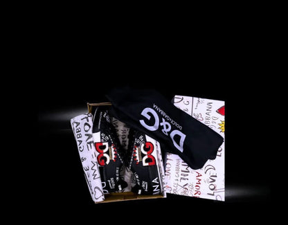 Dolce Gabbana Black Red Portofino