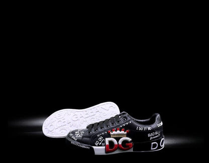 Dolce Gabbana Black Red Portofino