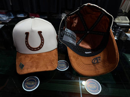 Gorra Caps Fans Herradura white
