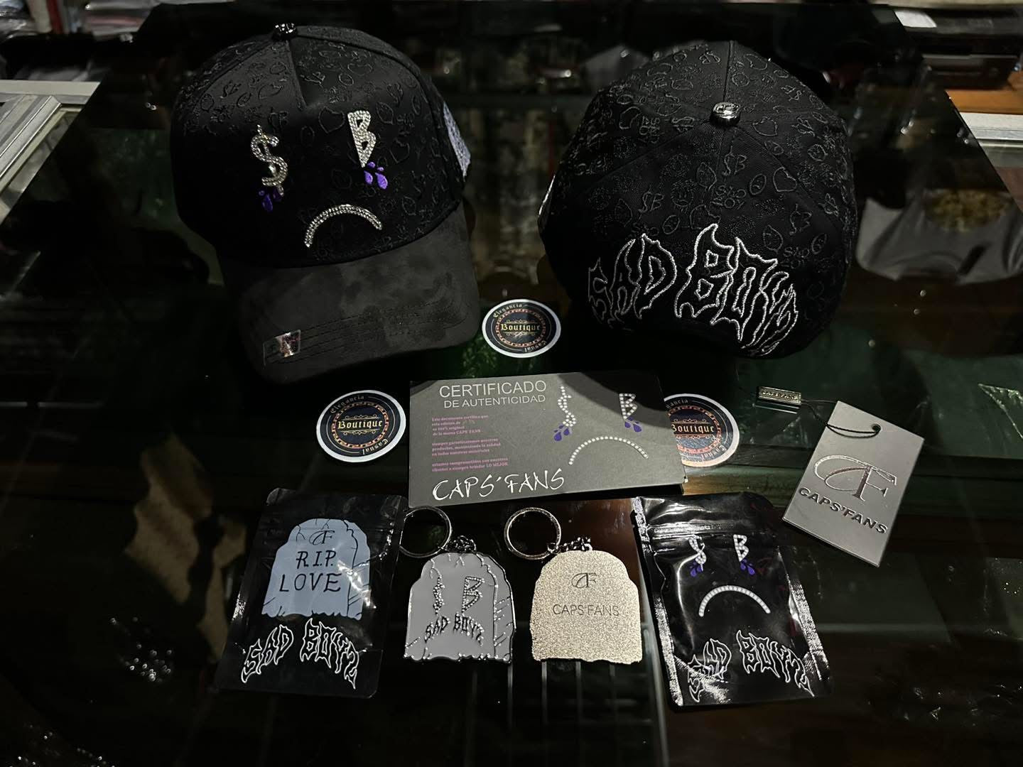 Gorra Caps Fans SadBoys Full set