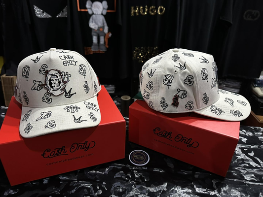 Gorra Cash Only PRAY IN WHITE