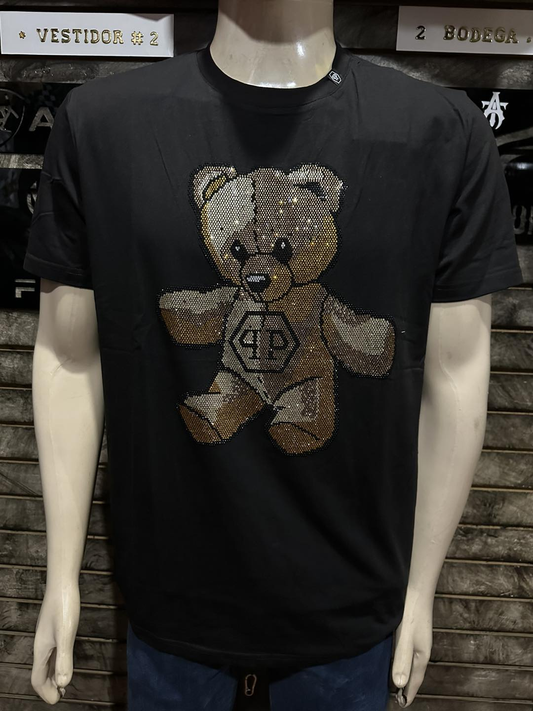 Camisetas Philipp plein Negro