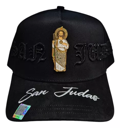 Gorra Mz Hats San Judas Chrome Crystal